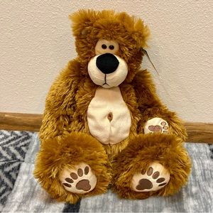 First Main Kodak Zak 1525 Weighted Bear Soft Plush